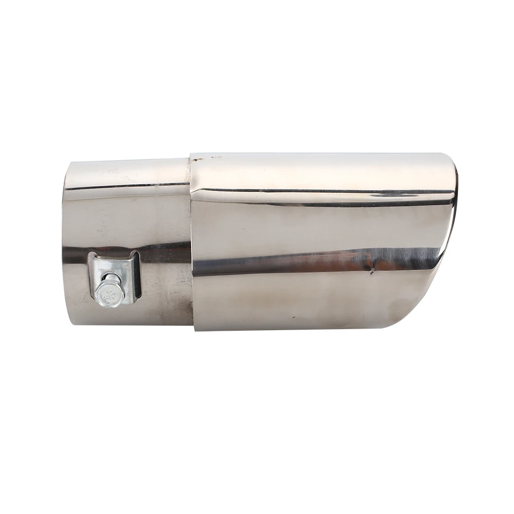 Car Tail Pipe Muffler Tip Pipe Stainless Steel Exhaust Tail Rear Outlet Diameter 63-86mm