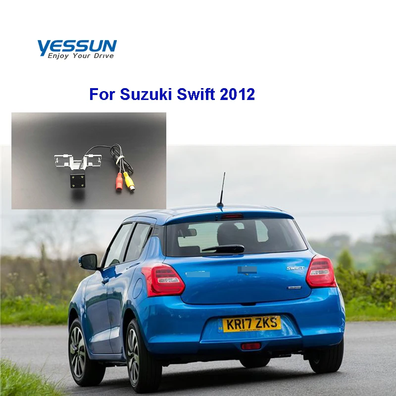 

Yessun HD CCD Night Vision Car Rear View Reverse Backup Camera Waterproof For Suzuki Swift 2012