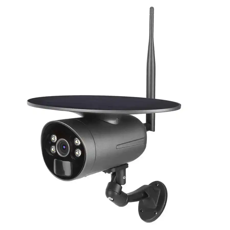 WiFi камера 1080P на солнечных батареях двойной светильник Ночной IP66