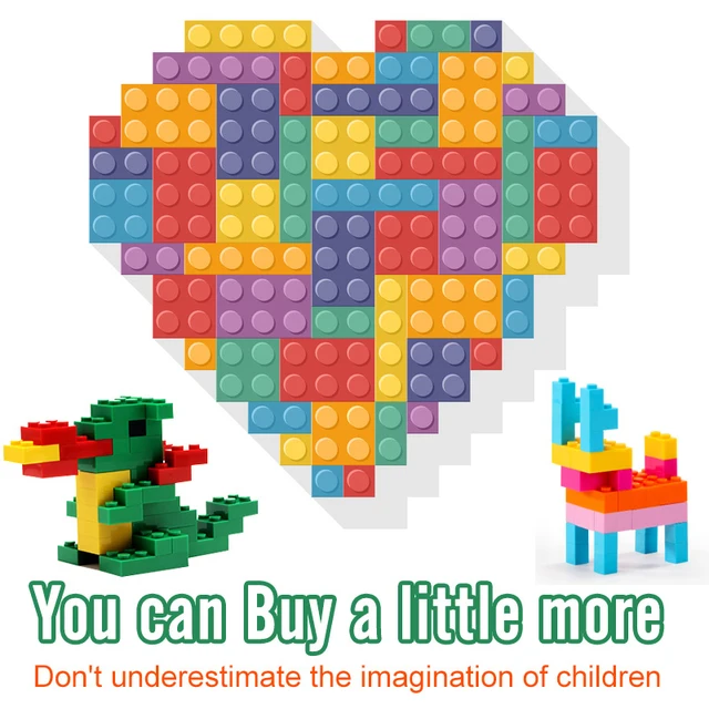 50-300pcs Big Size Building Blocks Assembled Construction Educational Toys DIY Bricks Toddler Toys For Children Kids Gift 6