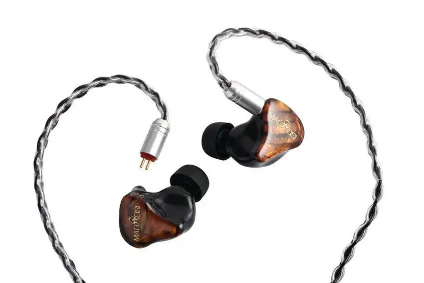 Magaosi V3 2BA 1DD Triple Knowles Driver Hybrid HiFi Monitor Earphones 2pin Detachable Cable Audiophile Musician IEM Earbuds