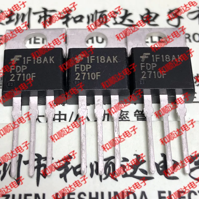 

5PCS/Lot FDP2710F TO-220 250V 50A