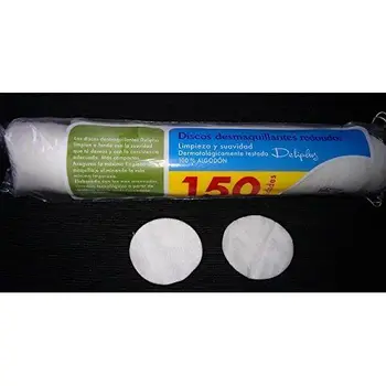 

ROUND MAKE UP REMOVER CLEANSER TISSUES PACK 150