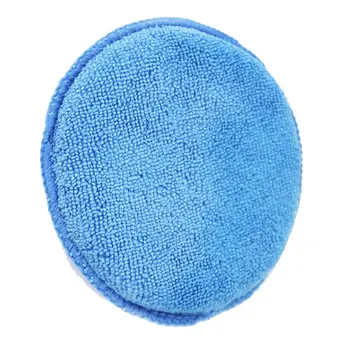

2019 New Soft Microfiber Car Wax Applicator Pad Polishing Sponge Car Waxing Sponge Auto Care 5Inch Car Waxing Sponge