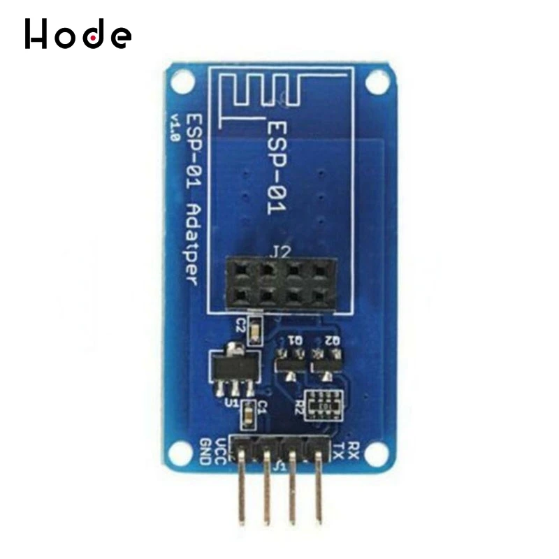 ESP8266 ESP 01S модуль беспроводного приемопередатчика + макетный адаптер|Детали и