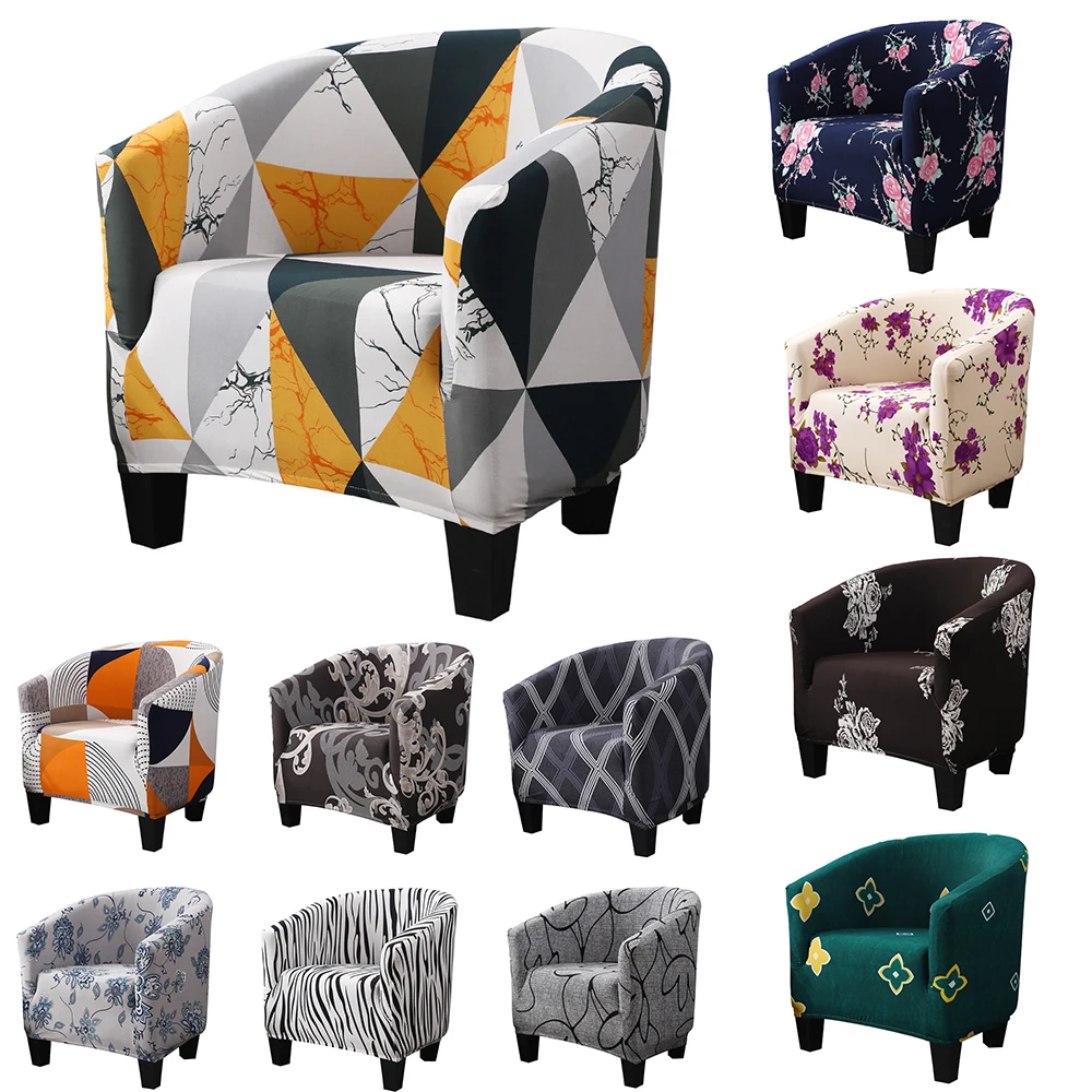 

1PCs Fashion Universal Printed Stretch Slipcovers Elastic Sofa Cover Protective Armchair Cover Washable Furniture Slipcover