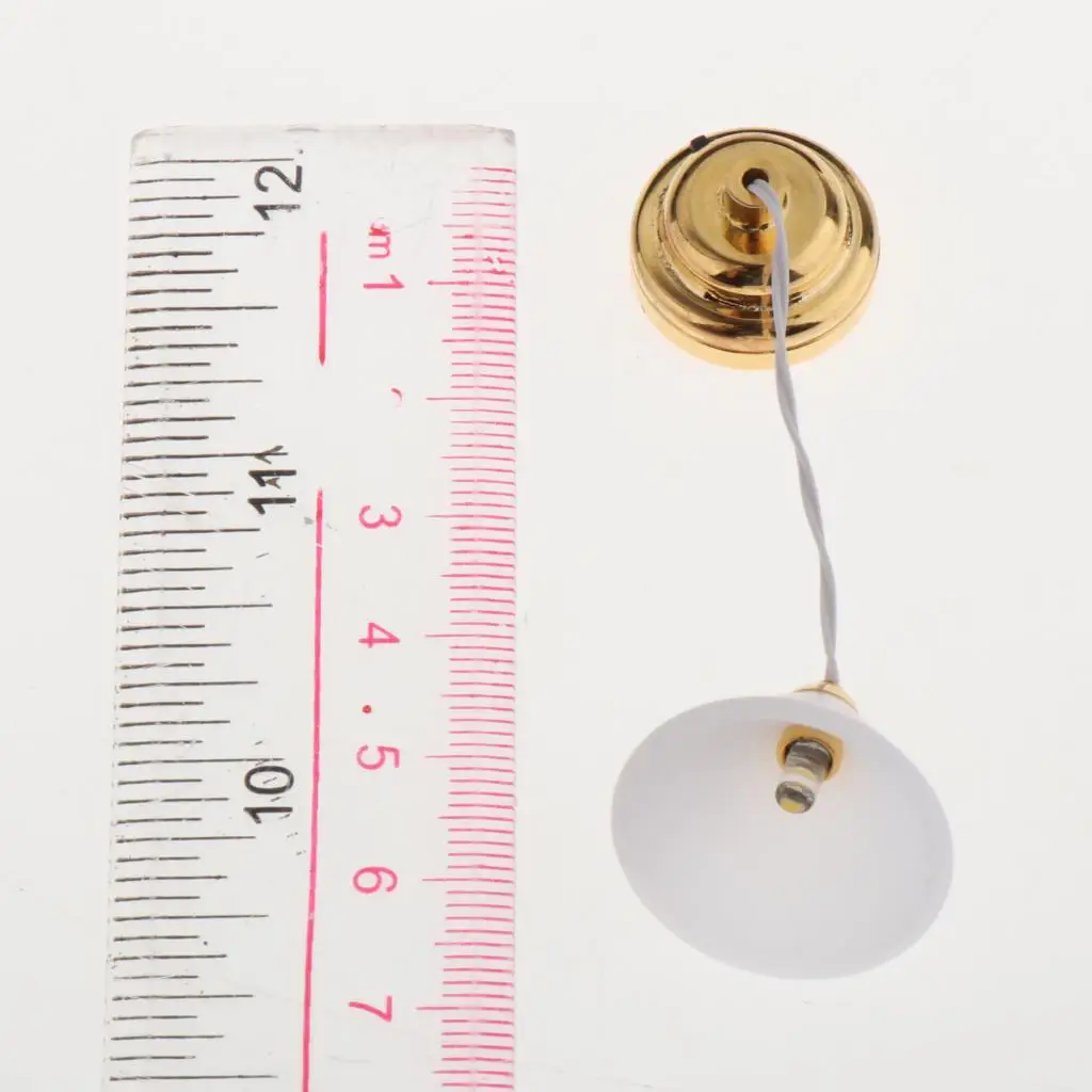1:12 Mini Lamp Ceiling Light Dollhouse Miniature Furniture Scene Accessories Toys