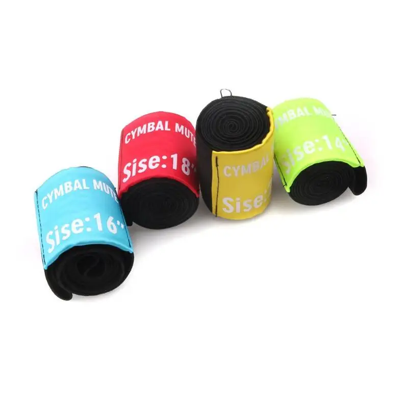 

Percussie Instrument Accessoires Mute Cushion Effective Protection of Cymbals 14/16/18/20 inch 4pcs Drum Mute Circle Pads