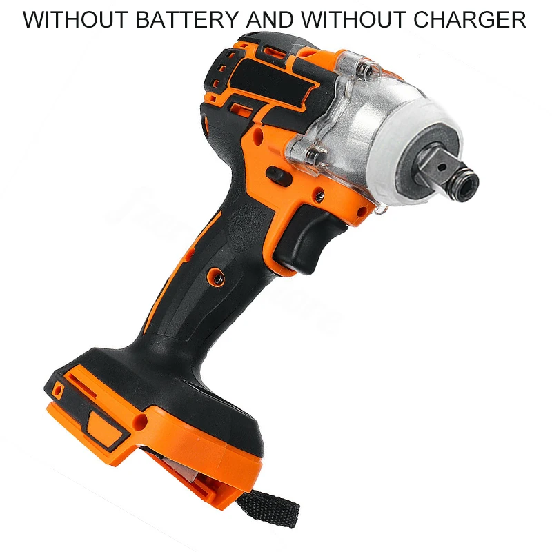 

520N.M 1/2 inch 18V Brushless Bare Impact Wrench without Battery & Charger brushless impact wrench torque frequency