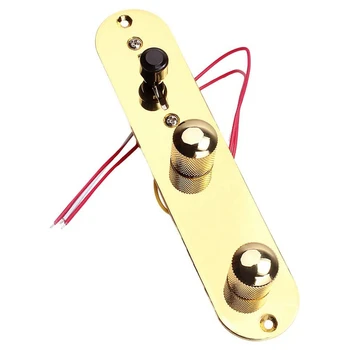 

Saddle Bridge Plate 3 Way Switch Control Plate for Fender Telecaster Electric Guitar Parts Guitar Accessory Gold