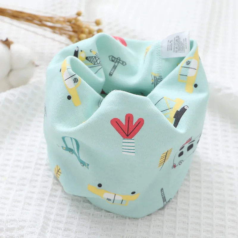 New Autumn Winter Children's Cotton Scarf Cartoon Kids Mufflers Outdoor Windproof Baby Warm Scarf Boys Collar Girls Neckerchief