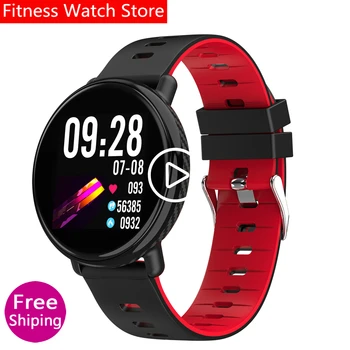 

2019 new K1 Smart Watch Men Women IP68 Waterproof Clock Activity Fitness tracker Heart rate monitor Smartwatch for IOS Android