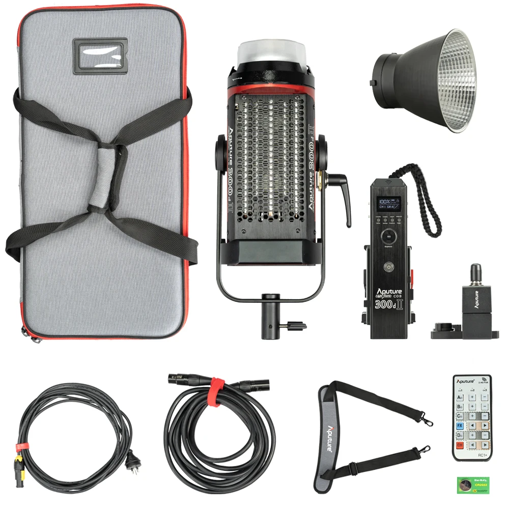 Aputure LS C300d II COB светильник CRI TLCI 96 + многоязычная поддержка большего количества