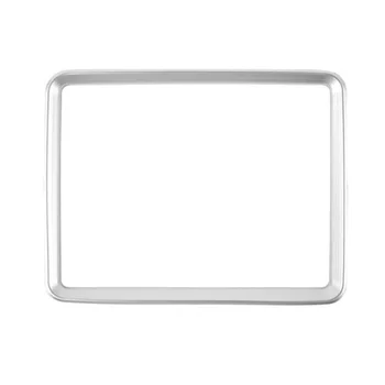 

For Dodge Challenger 2015+ Decor frame Silver Console Dashboard Cover Trim