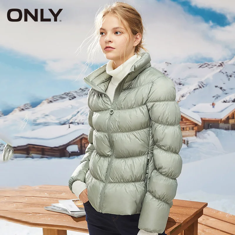 Tanie Tylko Pure Color lampki zimowe waga krótka kurtka puchowa | 119323514