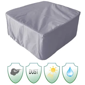 

New 255x255x80CM Garden Yard Patio Table Waterproof Cover Outdoor Furniture Dust Shelter Protection For Sofa Table Chair Dust Pr