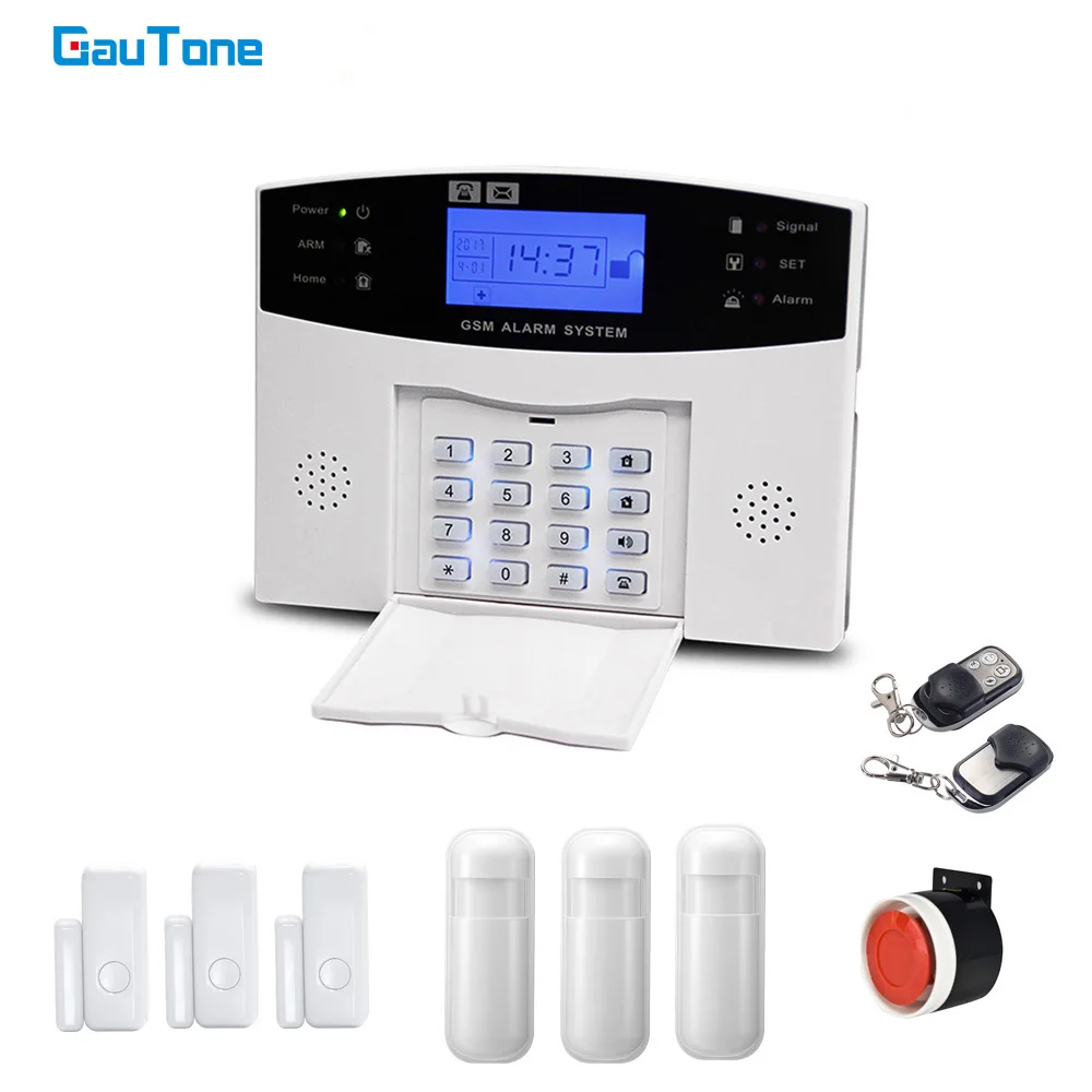 GSM-сигнализация GauTone 505 с клавиатурой безопасности датчиком движения и