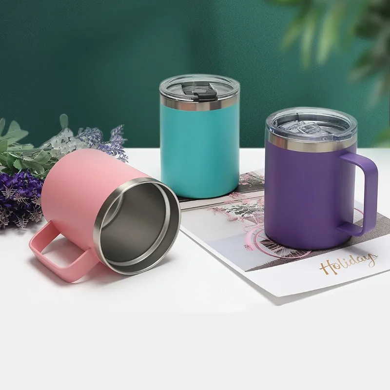 Kids Stainless Steel Cups With Handle, Drinking Tumblers Eco-Friendly  BPA-Free for Children and Toddlers, Adult with Custom Name - AliExpress