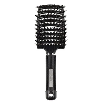 

comb Hair Brush Curved Hairbrush for Thick Hair Black