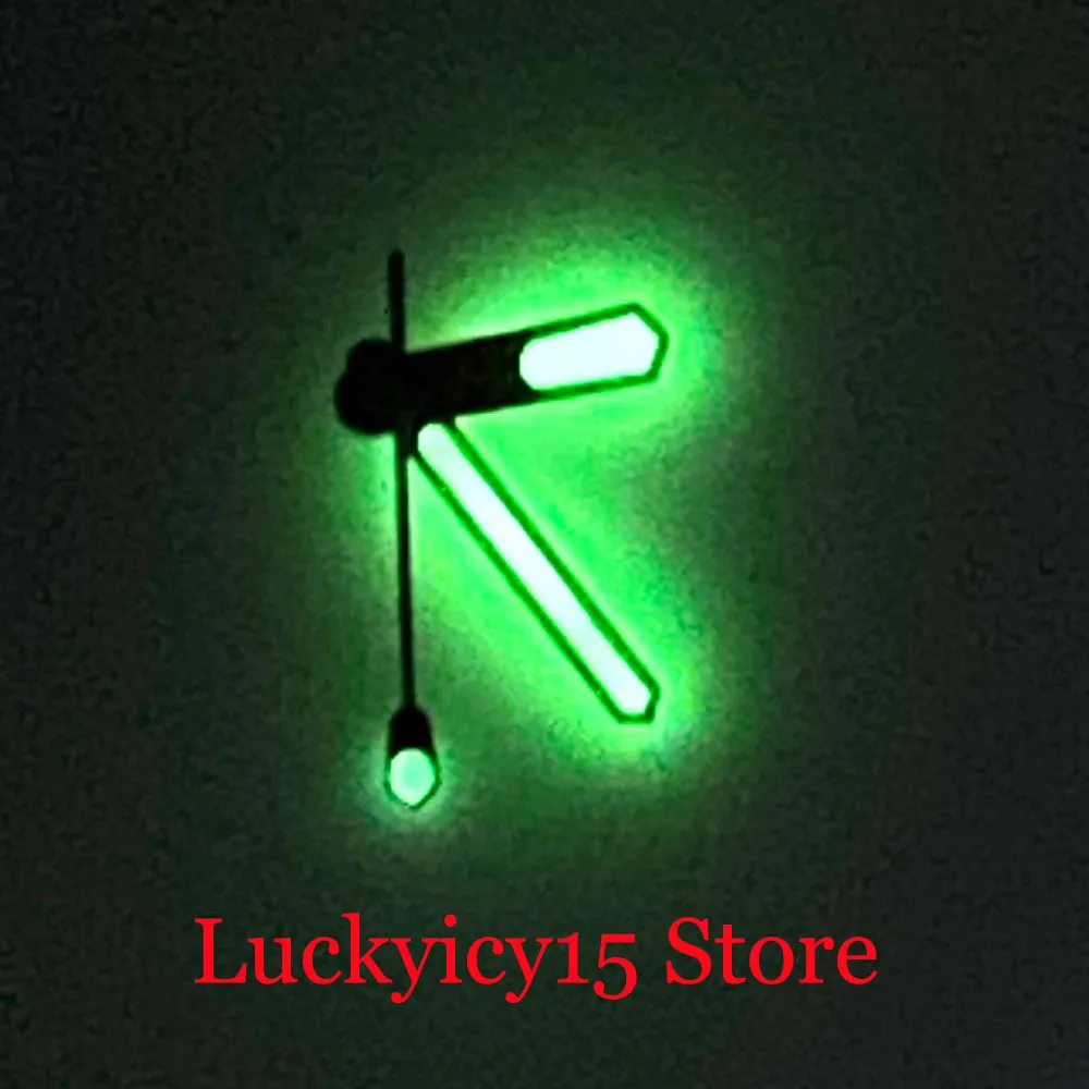 Misura Nh35A Nh36A 7S26 4R35 4R36 C3 Aghi Per Lancette Per Orologi Lucidi Verdi Luminosi