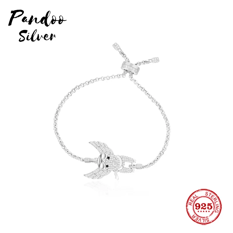 Модная подвеска Стерлинговое Серебро копия 1:1 копия, Регулируемый Серебряный браслет для женщин Monaco Роскошные ювелирные изделия подарок