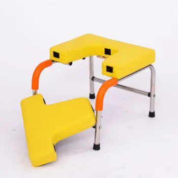 

Inversion Yoga Stainless Steel Upside Chair Gym Fitness Equipment Anti Gravity Building Training Machine Handstand machine