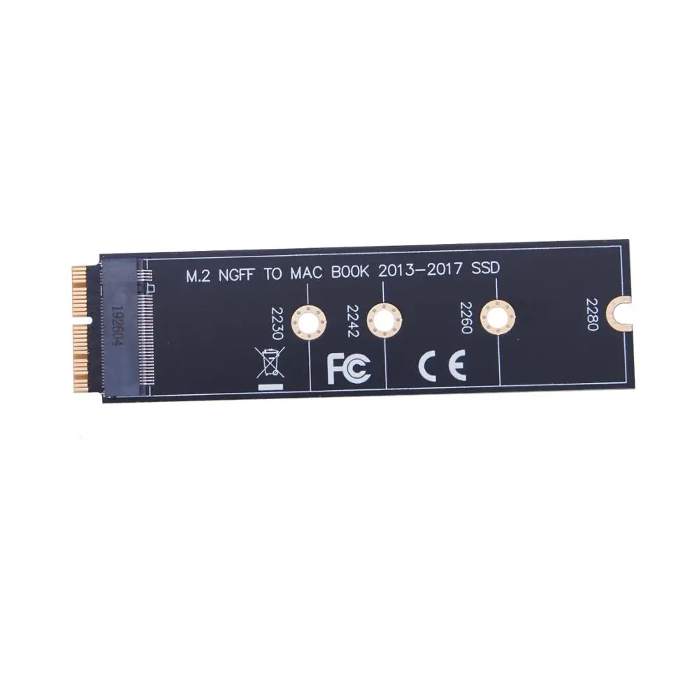 

M.2 NVME To 2013-2017 for Apple MacBook AIR A1465 A1466 A1502 A1398 SSD Adapter Card PCIE3.0 Expansion Converter x4 x2 protocol