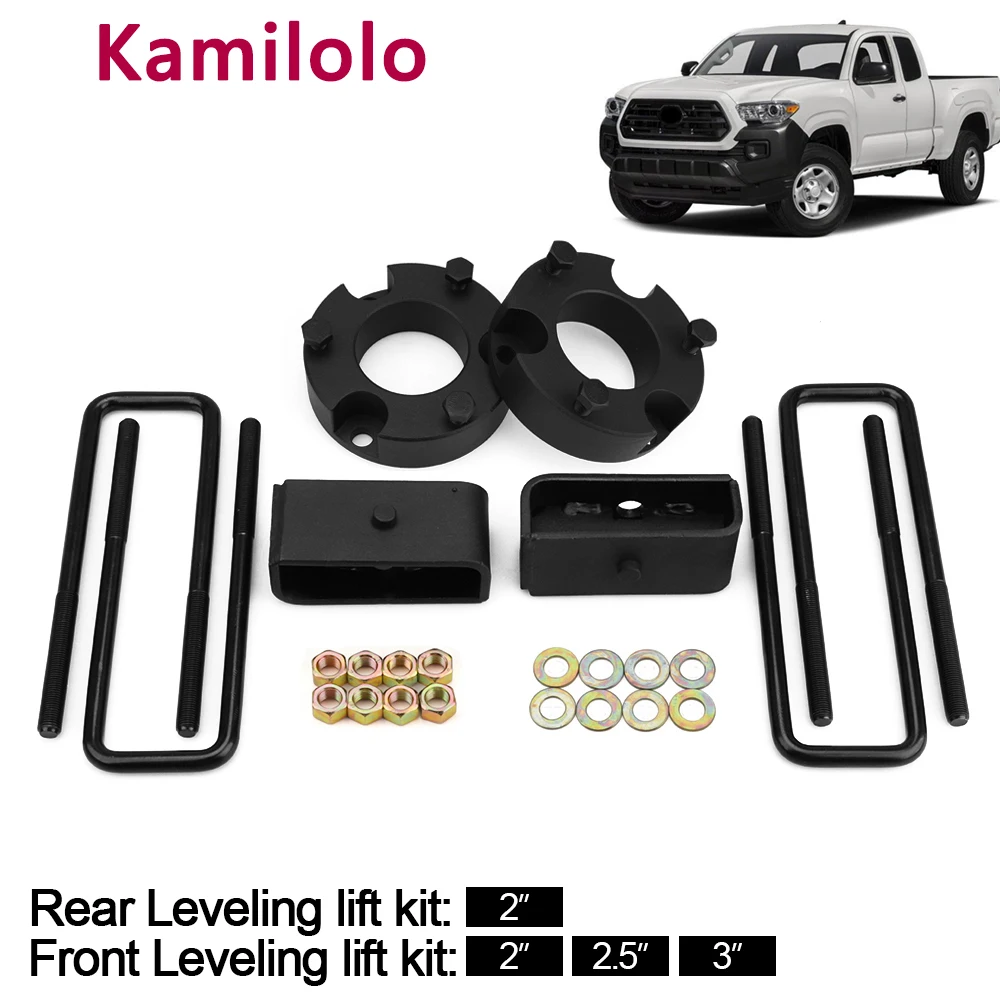 

1995-2004 For Toyota Tacoma 2/2.5/3 Inch Front + 2"Inch Rear Full Lift Kit Leveling Kit