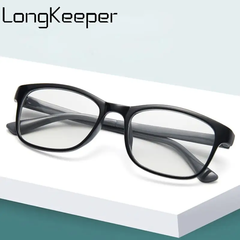 Оптические очки для мужчин и женщин LongKeeper винтажная квадратная оправа