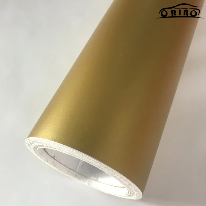 Gold Matt Vinyl Wrap Sticker-3
