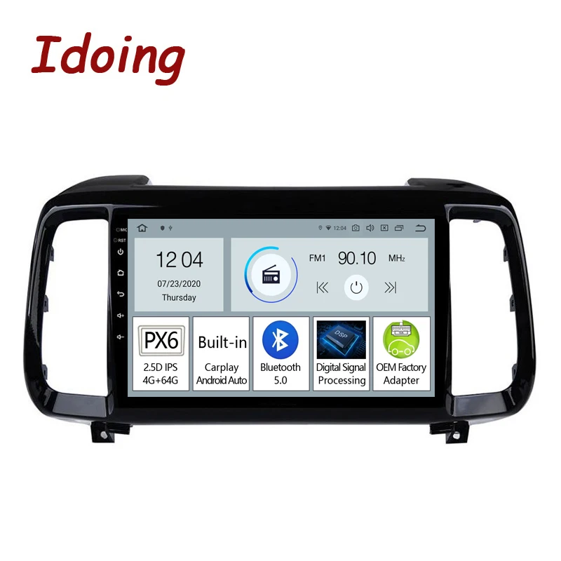 

Idoing 9"Android11 PX6 Car Radio Multimedia Player For Hyundai IX35 2018 2019 2020 GPS Navigation Carplay Android Auto Head Unit