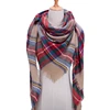 Designer 2022 knitted spring winter women scarf plaid warm cashmere scarves shawls luxury brand neck bandana  pashmina lady wrap ► Photo 3/6