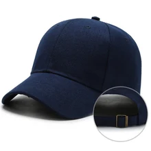 Летняя кепка с изогнутым солнцезащитным козырьком, одноцветная бейсболка, уличная Кепка От Солнца, регулируемая Спортивная Кепка s ZX00