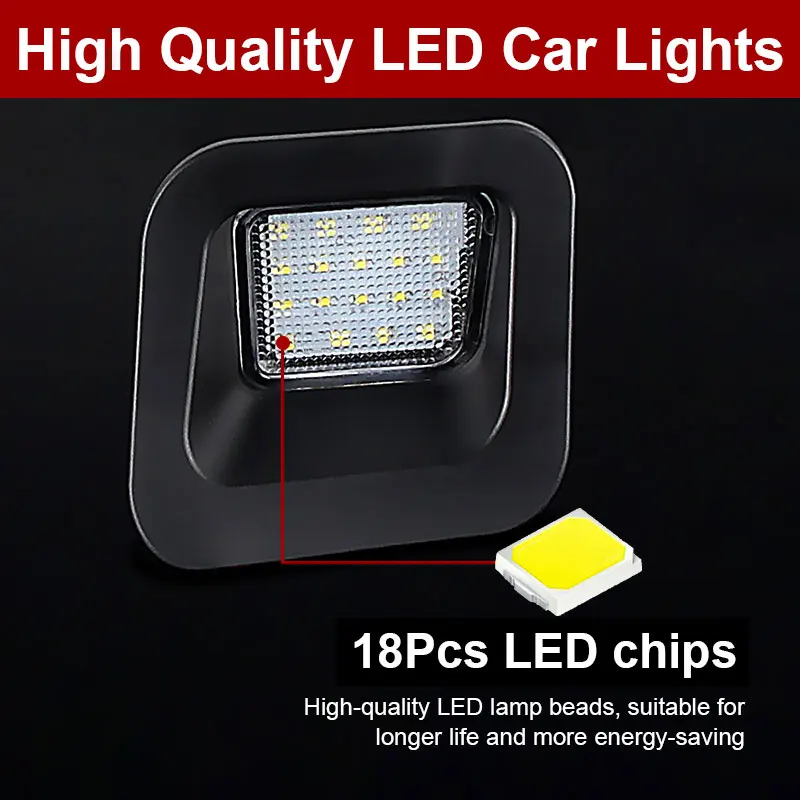   OEM ü LED ڵ ȭƮ  ȣ ȣ , 2003-2018  RAM 1500 2500 3500, 3W 18-SMD