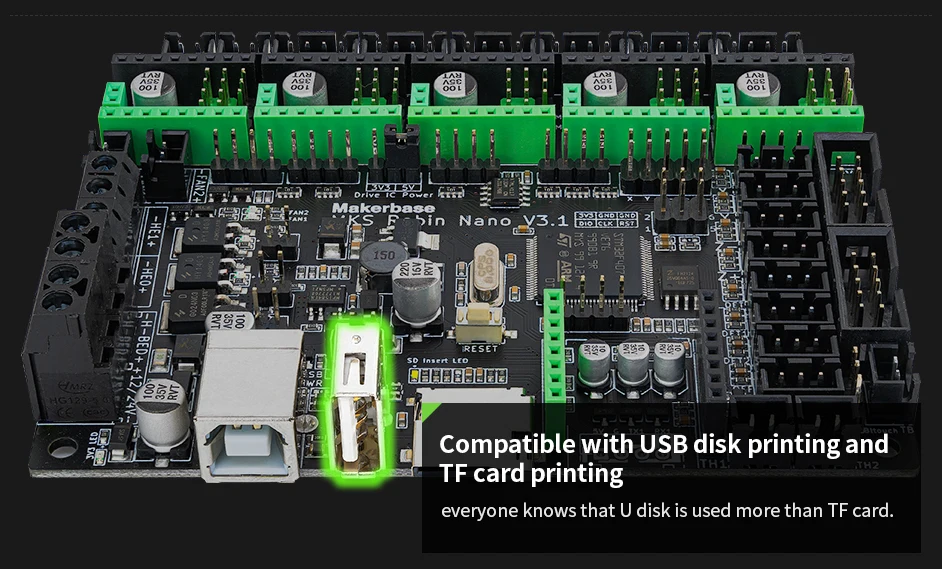 controle da impressora 3d placa-mãe ts35 tft