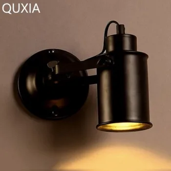 

Loft Wall Lamp Led Industrial COB Spotlight Adjustable Angle Iron Art Vintage Fixtures Aisle Restaurant Bar Counter Wall Light