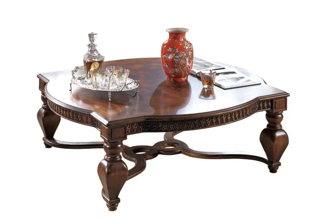 French America Style Living Room Birch Solid Wood Coffee Tea Table And End Table Gf40 2 Coffee Tables Aliexpress