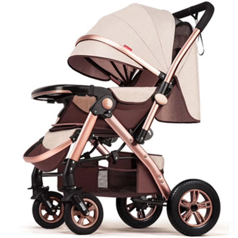 

baby stroller two way baby stroller folding portable trolley four wheel trolley baby stroller ultra light baby car