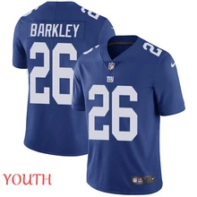 Нью-Йорк Stitiched Youth Saquon Barkley pink Giants jersey