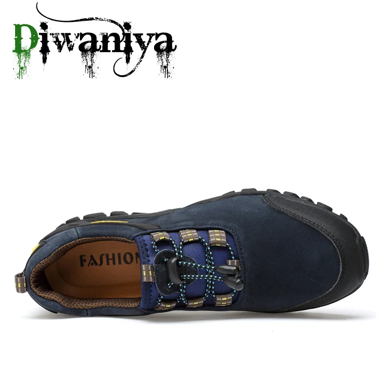 Diwaniya мужские треккинговые ботинки спортивные черный зеленый Zapatillas