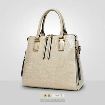 

Vintage Tassel Alligator Luxury Handbag Women Bags Zipper Crossbody Bags Shoulder Bag Casual Famous Brand PU Leather Tote Ladies