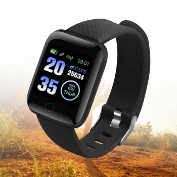 

Smart Bracelet Wristband Fitness Color Screen Heart Rate Blood Pressure Monitoring Track Movement IP67 Waterproof Smart Watch