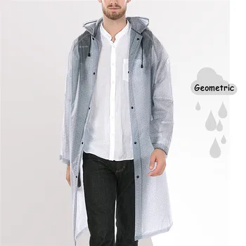 

Unisex Ladies Men Waterproof Thicken Plastic Portable Long Backpack Raincoat Poncho Poncho Jacket Hiking Hooded School Backpack