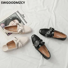 Черная обувь на плоской подошве с бабочкой; женские лоферы; Милая обувь; модная женская кожаная обувь; слипоны на толстой подошве; zapatos casuales de mujer;