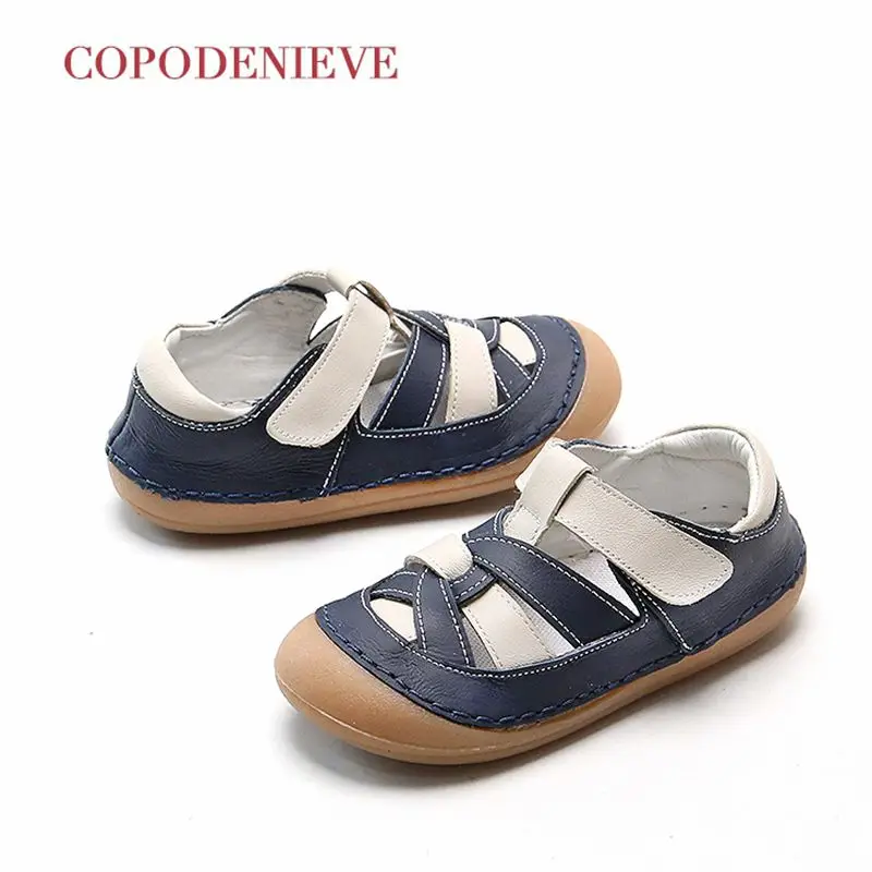 Children leather shoes Style Fashion Casual Boys Girls Baby Shoes kids Anti-Slip Children Sandals pin baby shoes children sandals kids sandals