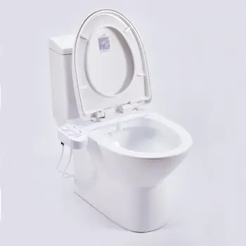

Bidet Attachment Non-Electric Bidet Toilet Attachment with Single Nozzles Easy Water Temperature & Pressure Adjustment