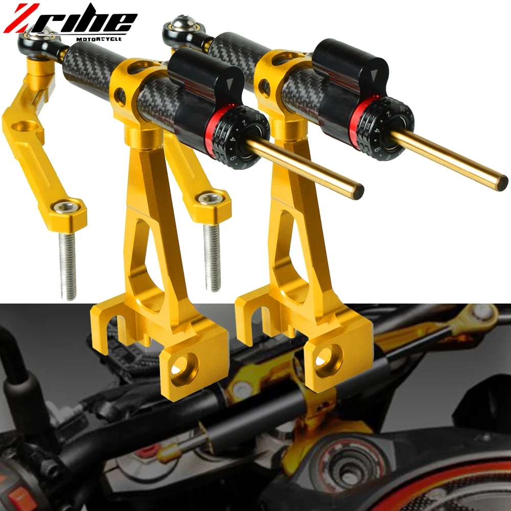 

for MT-09 MT09 CNC Motorcycle Steering Stabilize Damper Bracket Mount FOR YAMAHA MT-09 MT09 FZ09 FZ-09 2013-2016 2017 2015 2014