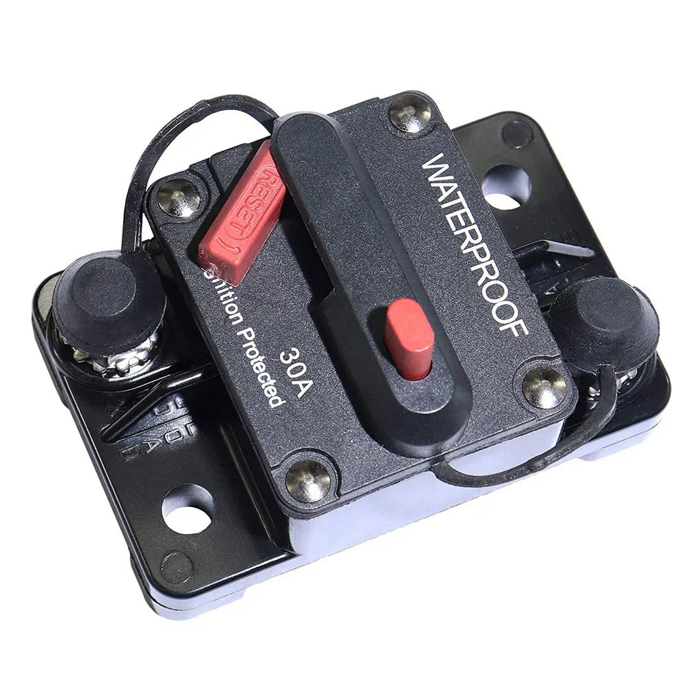 Iztoss 12 V-48 V 30-250A Hi-ампер автоматический выключатель с ручным сбросом 3/8 серьги-гвоздики размыкатели цепи для лодки солнечные проэкторы, дом на колесах