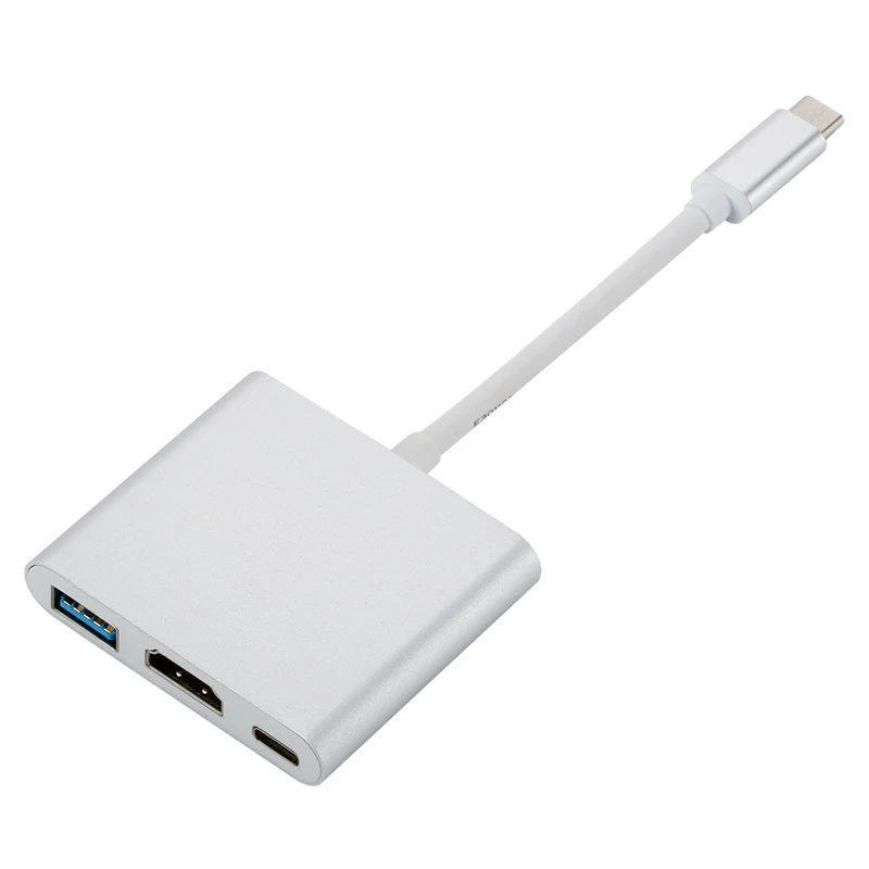 Адаптер Thunderbolt 3 USB Type C Hub к HDMI 4K Поддержка Samsung Dex mode Doce с PD для MacBook Pro/Air 2019|Адаптеры