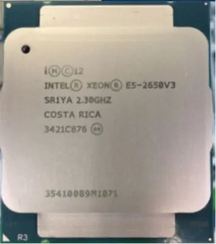 

Intel E5 2650 V3 2.3GHz 25MB 10Core 105W Socket LGA 2011-3 SR1YA E5-2650 V3 Processor cpu